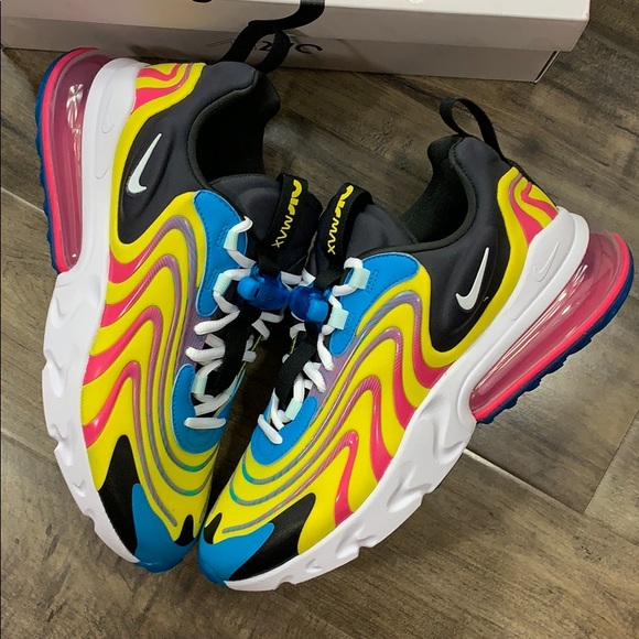 NIKE AIR MAX 270 REACT ENG laser blue/white-anthra - Picture 15 of 16